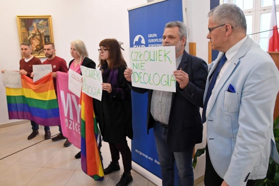 Kraków konferencja LGBT / autor: PAP/Jacek Bednarczyk