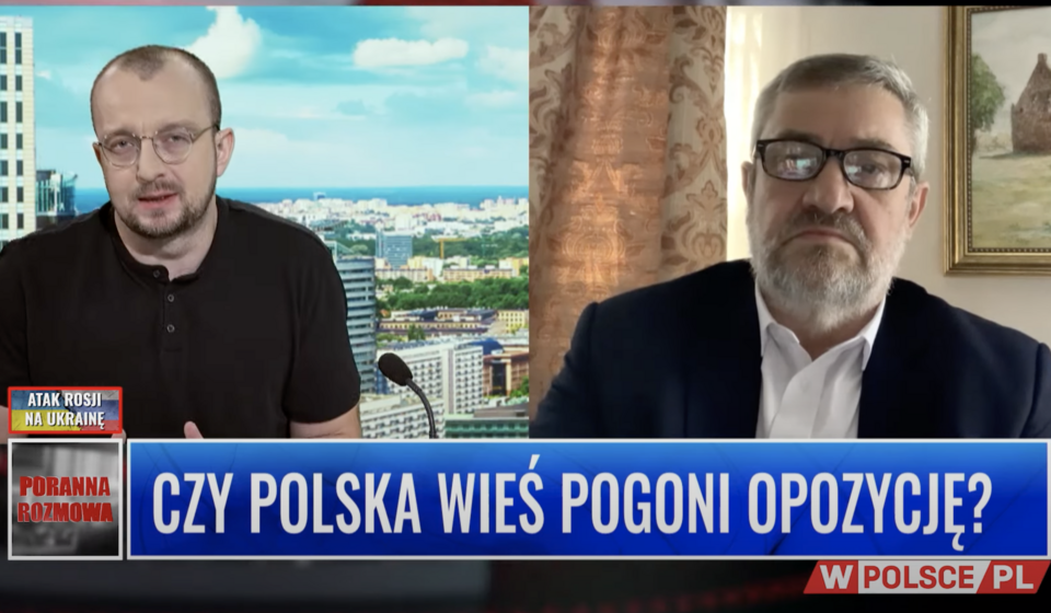Jan Krzysztof Ardanowski w programie Poranna Rozmowa telewizji wPolsce.pl / autor: wPolsce.pl