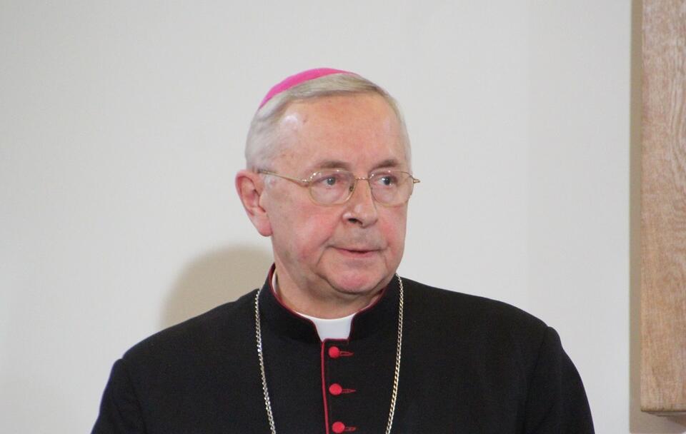 Abp Stanisław Gądecki, metropolita poznański i przewodniczący KEP / autor: Fratria