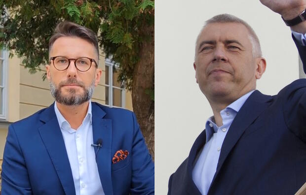 Radosław Fogiel, Roman Giertych  / autor: Screenshot Twitter @radekfogiel/Fratria 