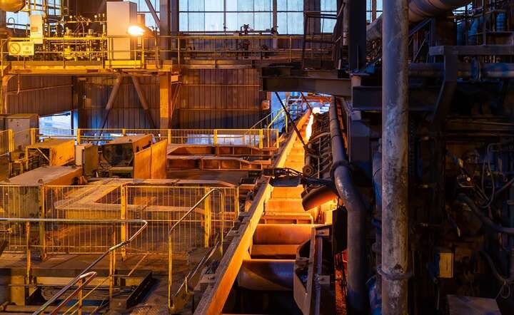 Huta stali. ZDJĘCIE ILUSTRACYJNE / autor: Pixabay