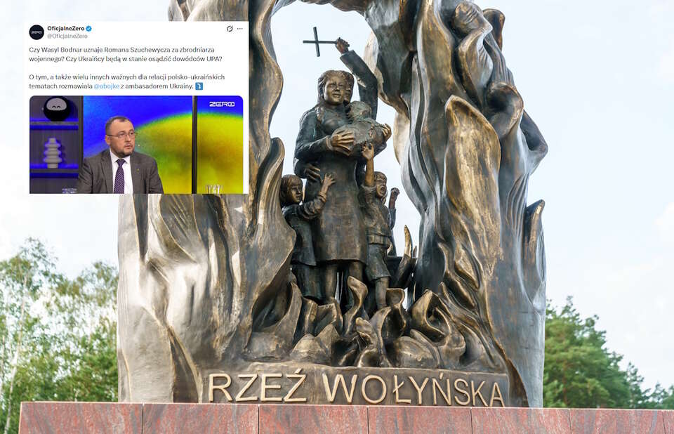 Wywiad z ambasadorem Ukrainy Wasylem Bodnarem / autor: Fratria/X