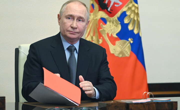 Władimir Putin / autor: PAP/EPA/VYACHESLAV PROKOFYEV/SPUTNIK/KREMLIN POOL / POOL