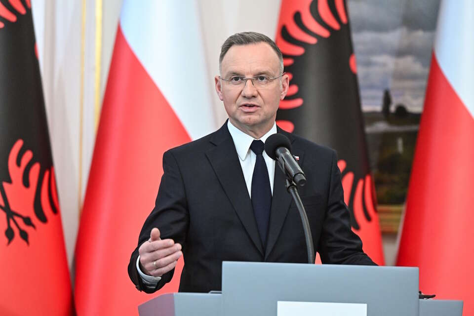 Prezydent Andrzej Duda / autor: PAP/Radek Pietruszka