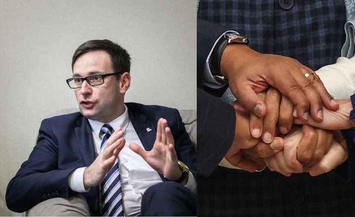 Europoseł Daniel Obajtek i Ursula von der Leyen w Indiach / autor: Fratria/PAP