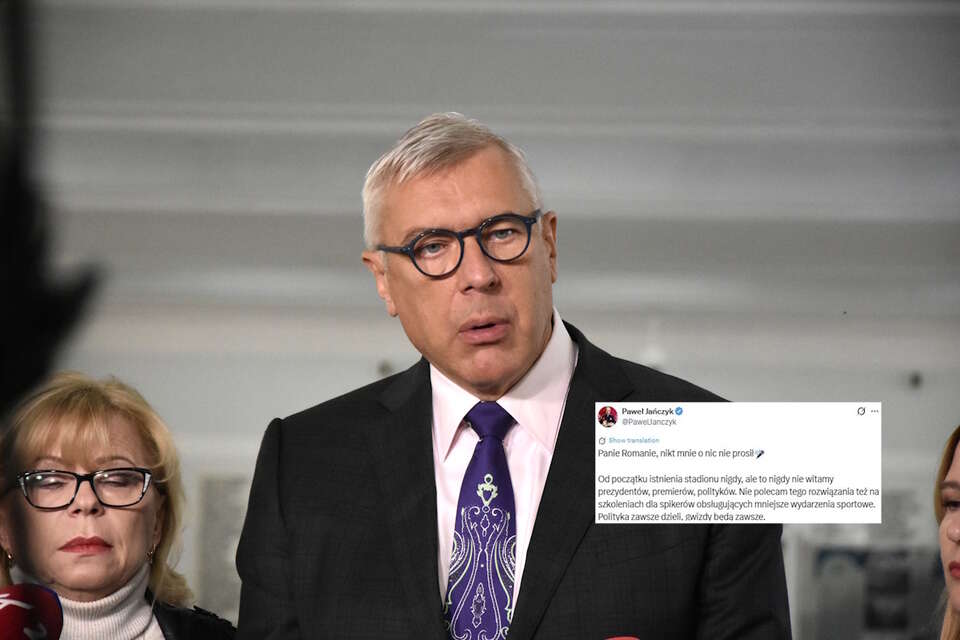 Atak Giertycha na Nawrockiego. Spiker reprezentacji ripostuje!