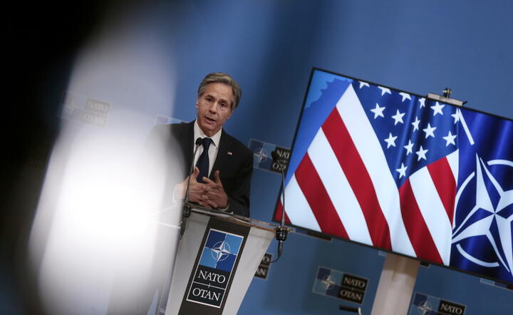 sekretarz stanu USA Antony Blinken / autor: fotoserwis PAP
