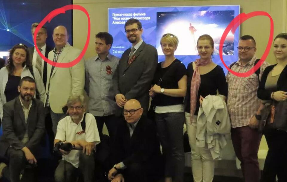 Z lewej Swirydow, z prawej Stala - spotkanie Fundacji Gorczakowa / autor:  FB / Sputnik / Fundacja Gorczakowa