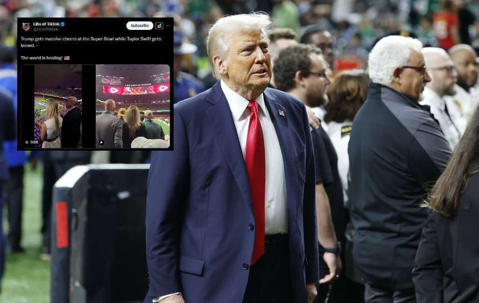 Tym żyje Ameryka! Owacje dla Donalda Trumpa na Super Bowl