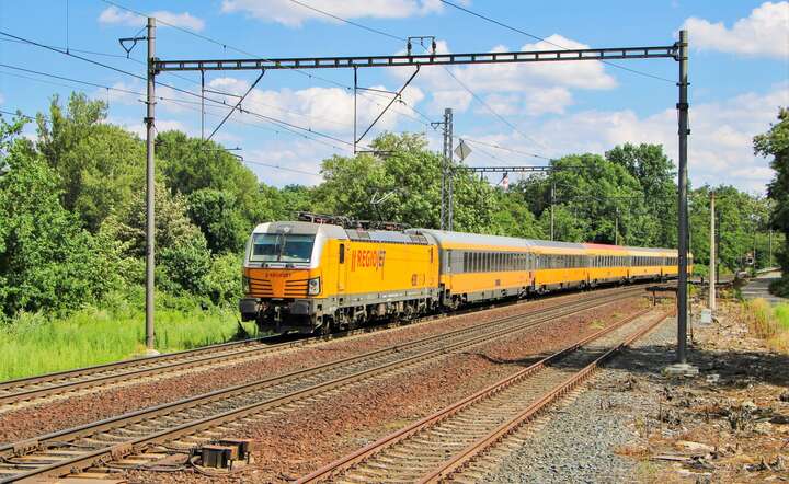 Pociąg pasażerski linii RegioJet / autor: materiały prasowe RegioJet 