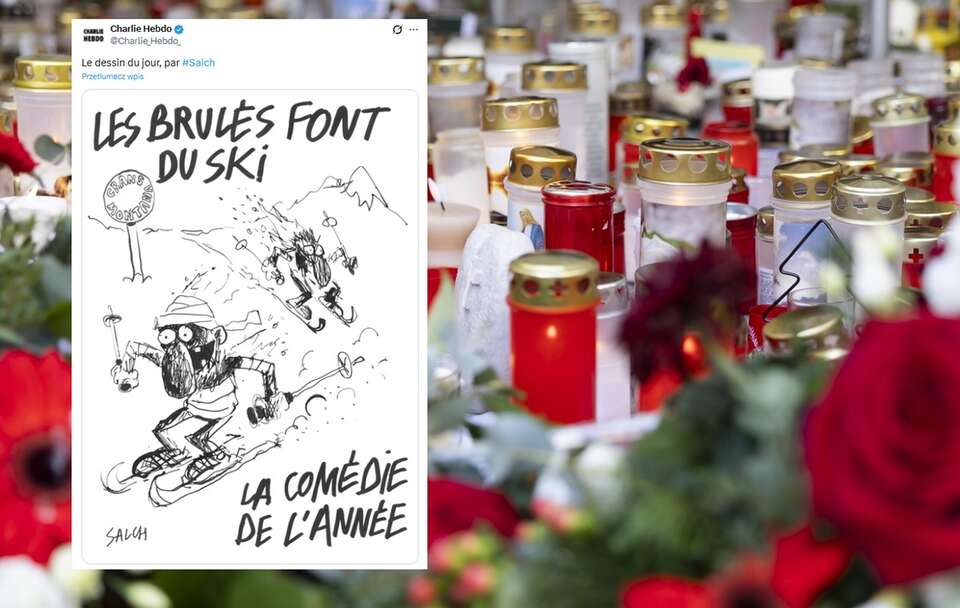 "Charlie Hebdo" opublikowało bulwersującą karykaturę