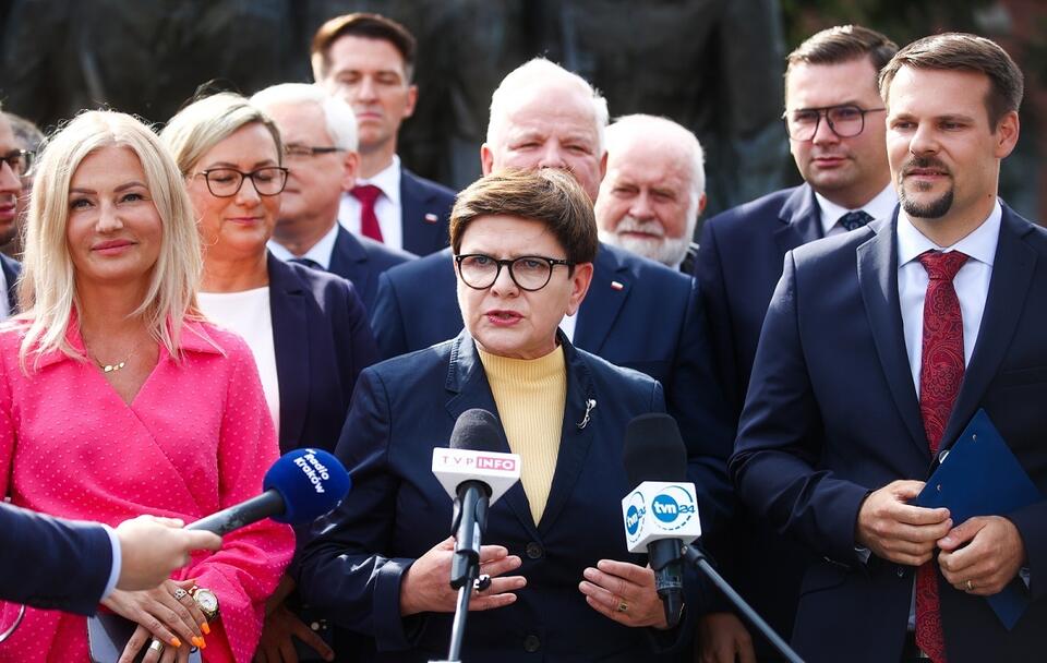 Beata Szydło podczas spotkania w Krakowie / autor: PAP/Łukasz Gągulski