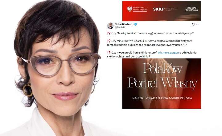 Zleciła AI raport za 200 tys. zł, a Tusk powierzył jej promocję Polski