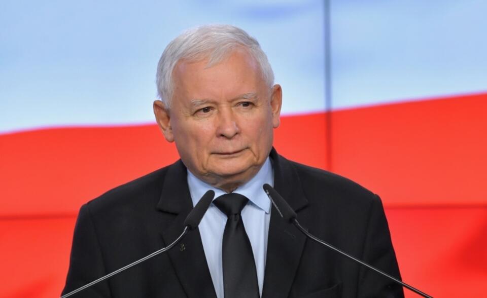 Prezes Jarosław Kaczyński / autor: PAP/Radek Pietruszka