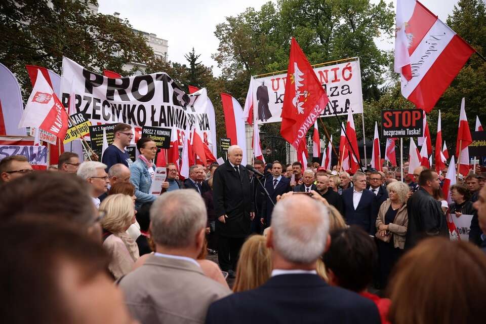 Prezes PiS Jarosław Kaczyński / autor: X/Prawo i Sprawiedliwość