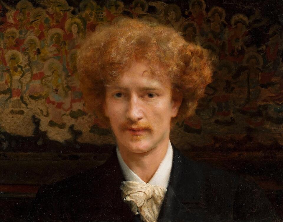 Portret Ignacego Jana Paderewskiego, 1891 / autor: Lawrence Alma-Tadema