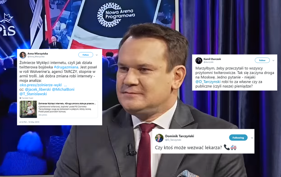 Dominik Tarczyński, poseł PiS / autor: Telewizja wPolsce.pl; Twitter