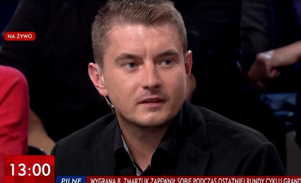 Rafał Lipski, kandydat KO do Sejmu / autor: TVP Info