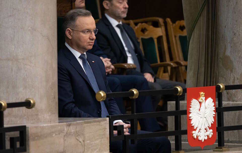 Prezydent w Sejmie. Dziś wysłuchanie informacji szefa MON