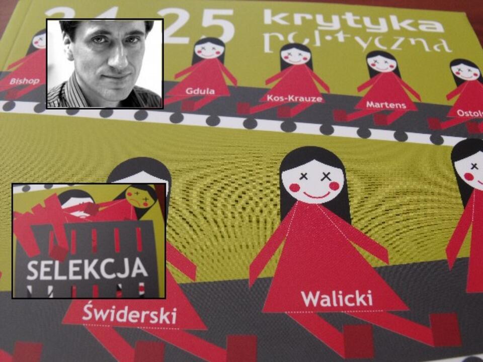 Fragment okładki "Krytyki Politycznej". Fot. wPolityce.pl