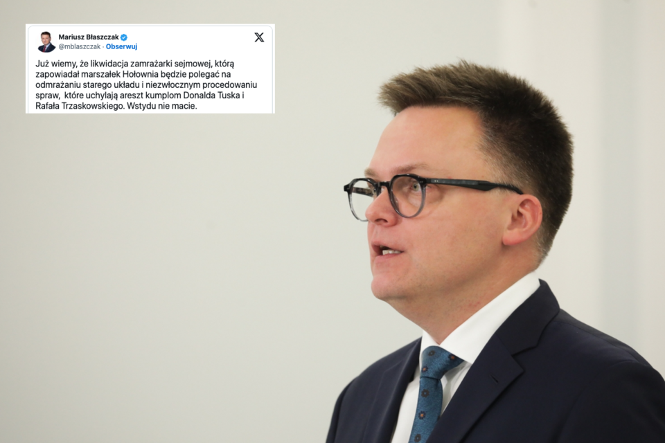 Szymon Hołownia / autor: PAP/Tomasz Gzell/X