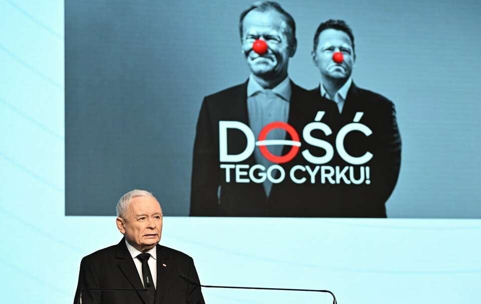 Jarosław Kaczyński do rządzących: "Dość tego cyrku"