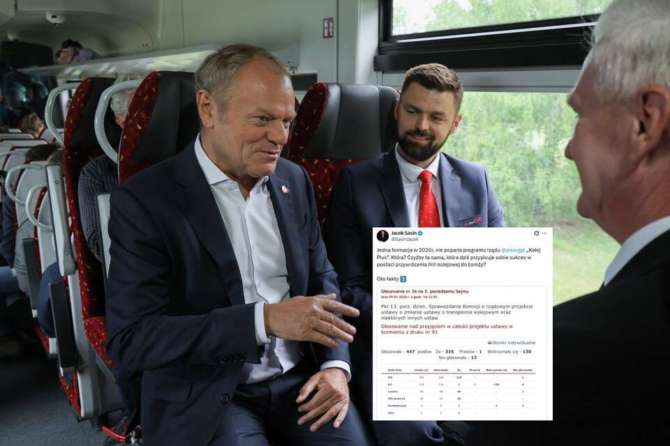 Lans na torach. Tuskowi przypomniano niewygodne głosowanie