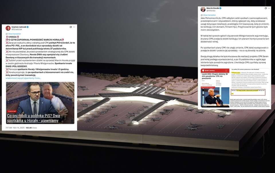 Makieta CPK / autor: Fratria/X:@SzJadczak, X:@mhorala