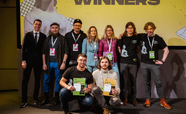 zwycięzcy hackathonu: media / autor: mat. prasowe