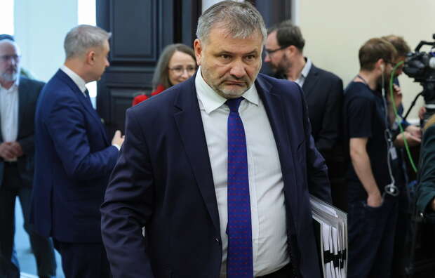 Waldemar Żurek na posiedzeniu rządu w KPRM w Warszawie / autor: PAP/Paweł Supernak