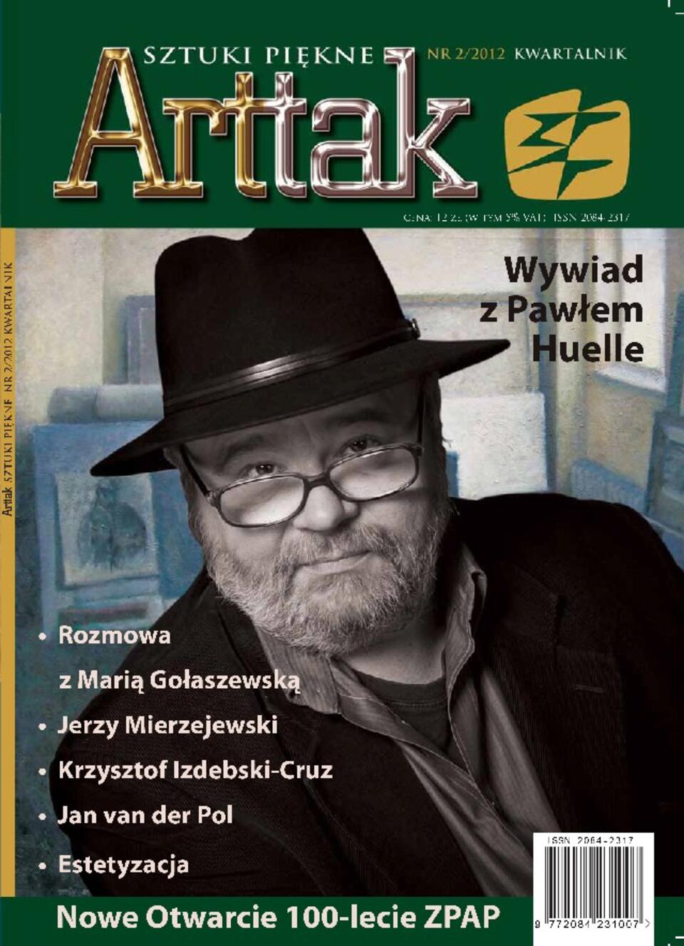 Okładka najnowszego numeru kwartalnika "Arttak"