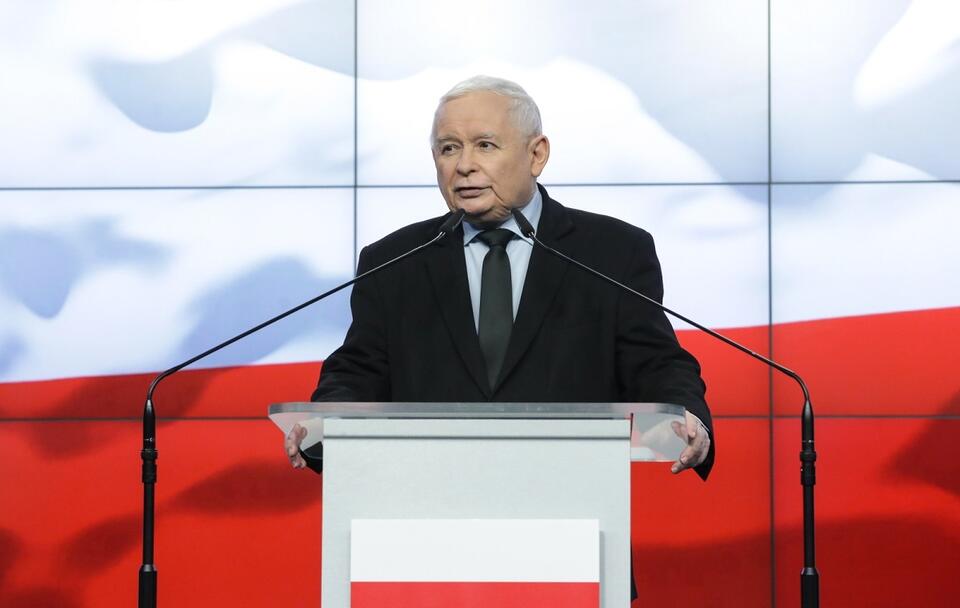 Jarosław Kaczyński / autor: PAP/Tomasz Gzell