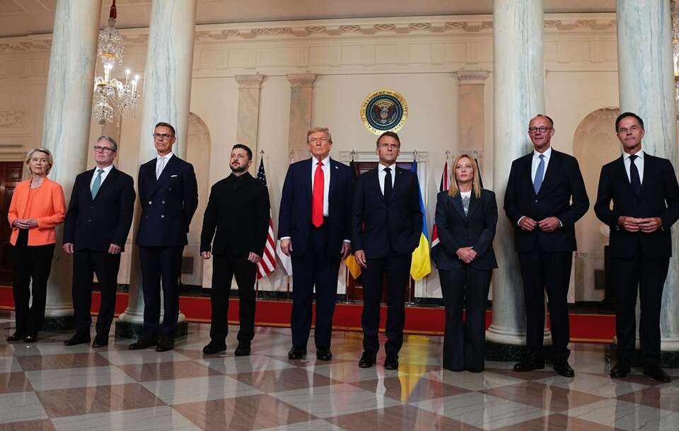 Szczyt w USA / autor: EPA/AARON SCHWARTZ / POOL Dostawca: PAP/EPA.