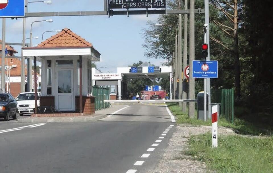 Przejście graniczne z obwodem kaliningradzkim w Gołdapi (zdj. archiwalne) / autor: Fratria