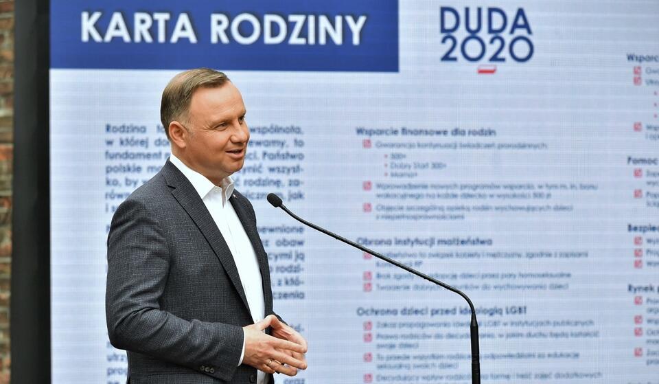 Prezydent Andrzej Duda / autor: PAP/Andrzej Lange