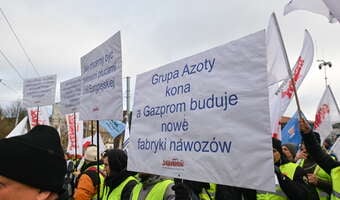 Wyszli na ulicę! „Stop importowi nawozów z Rosji”