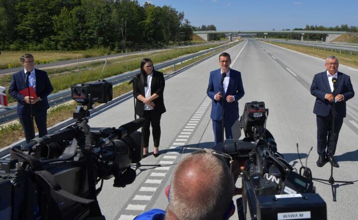 Oddanie do ruchu autostrady A2 Warszawa (węzeł Lubelska) - Mińsk Mazowiecki, / autor: PAP/Przemysław Piątkowski