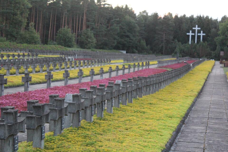 Groby pomordowanych w Palmirach / autor: Fot. wPolityce.pl