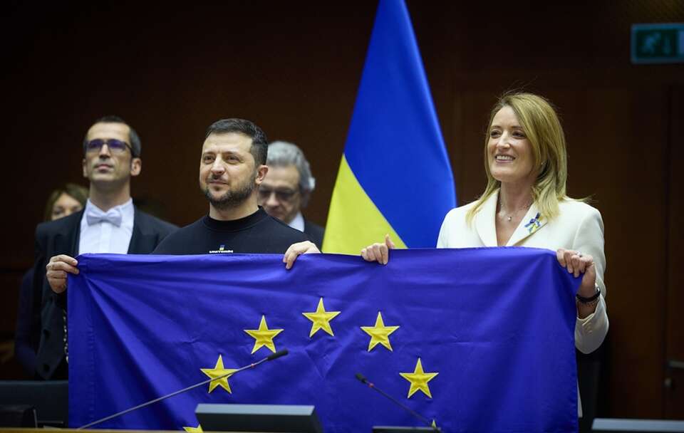 Ukraina coraz bliżej UE / autor: X: @ZelenskyyUa