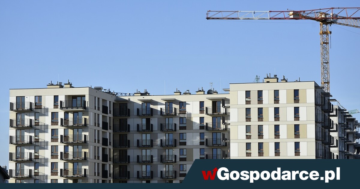 Deweloperzy znów zaczynają mniej nowych budów