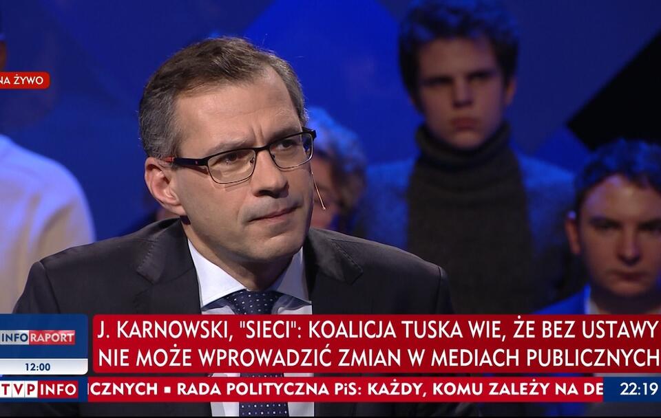 Jacek Karnowski / autor: wPolityce.pl/TVP Info (screenshot)