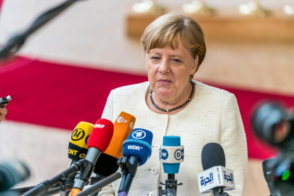Była kanclerz Niemiec Angela Merkel  / autor: Fratria