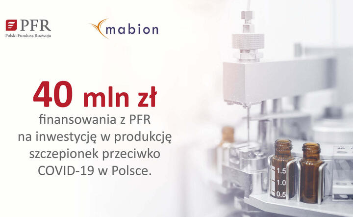 Polska firma Mabion zyska możliwość produkcji szczepionki przeciw Covid-19, opracowanej przez amerykańską firmę Novavax / autor: facebook.com/MorawieckiPL