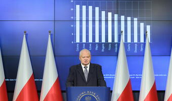 Glapiński: Złoty dobrze się sprawuje. Nie ma potrzeby interwencji