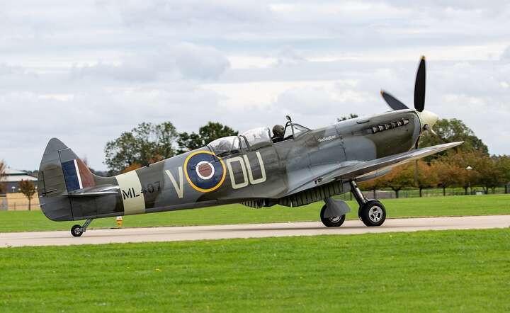 Jeden z 70 latających wciąż egzemplarzy myśliwca Spitfire / autor: Pixabay