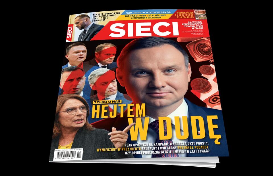 Najnowsze wydanie tygodnika 'Sieci' / autor: wPolityce.pl