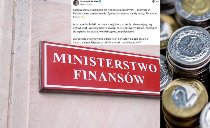  Warunki do utrzymywania ogromnych deficytów są dziś skrajnie niesprzyjające – ostrzega w komentarzu na X dr Sławomir Dudek, szef Rady Fiskalnej / autor: Fratria / AS + AW / X screen