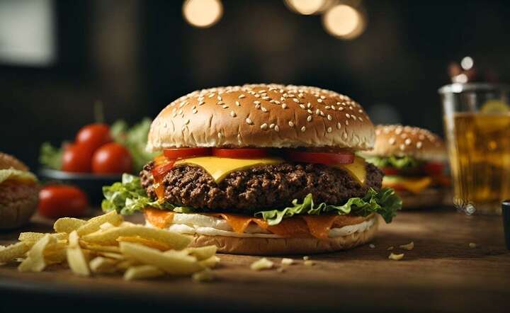 Burger / autor: fot. Pixabay
