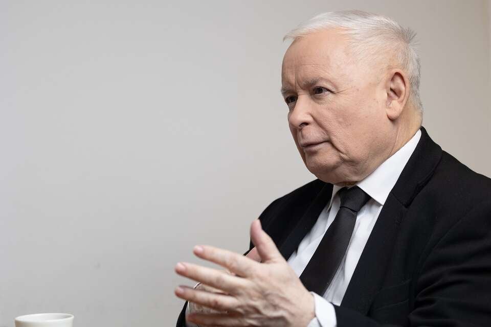 Prezes PiS Jarosław Kaczyński / autor: Fratria