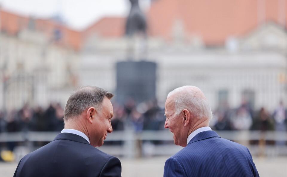 Prezydenci Polski i USA / autor: KPRP/Jakub Szymczuk